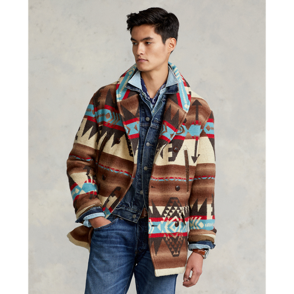 【digged】RALPH LAUREN コート ペイントデザイン Wool-Blend Ranch Coat for Men | Ralph Lauren® EC