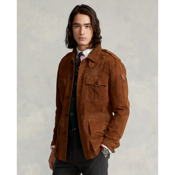 Suede Utility Jacket