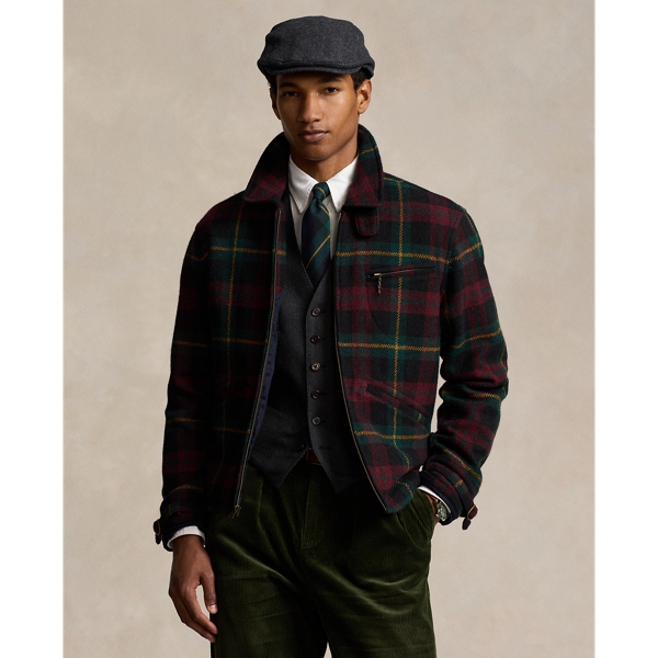 Polo ralph lauren tweed jacket hotsell