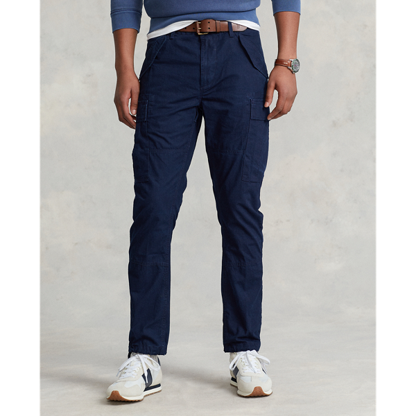 Aviator Navy Slim Fit Canvas Cargo Pant Polo Ralph Lauren 4