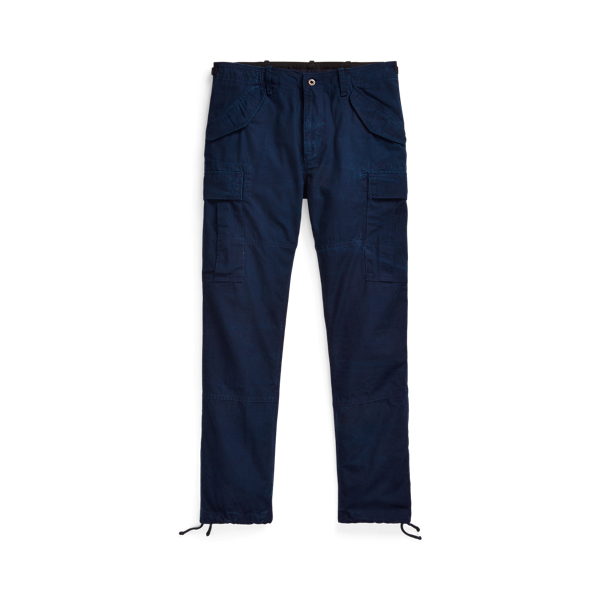 Slim Fit Canvas Cargo Pants
