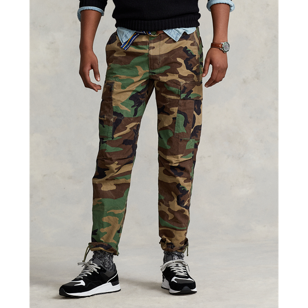 Surplus Camo Relaxed Fit Camo Chino Cargo Pant Polo Ralph Lauren 4