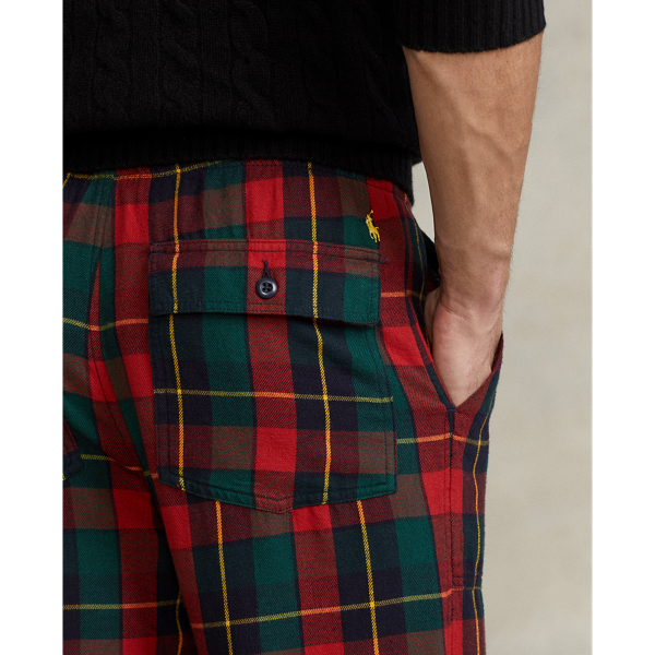 Polo ralph lauren plaid pants hotsell