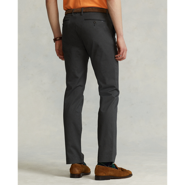 Pebble Black Stretch Slim Fit Chino Pant Polo Ralph Lauren 5