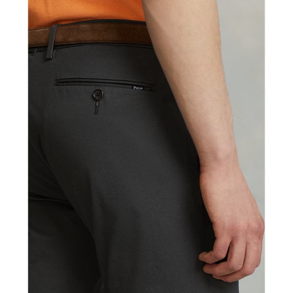 Pebble Black Stretch Slim Fit Chino Pant Polo Ralph Lauren 6