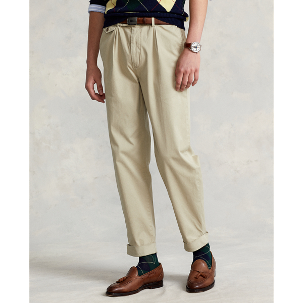 Pantalon slim stretch fusel&eacute; Wynton Polo Ralph Lauren en Kaki surplus 4