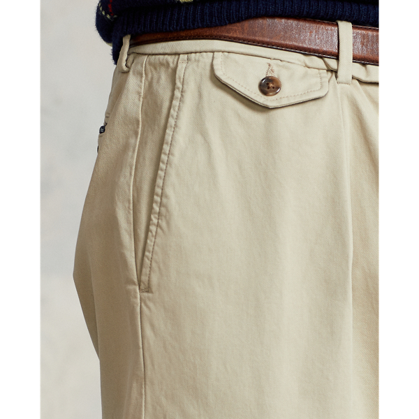 Pantalon slim stretch fusel&eacute; Wynton Polo Ralph Lauren en Kaki surplus 6