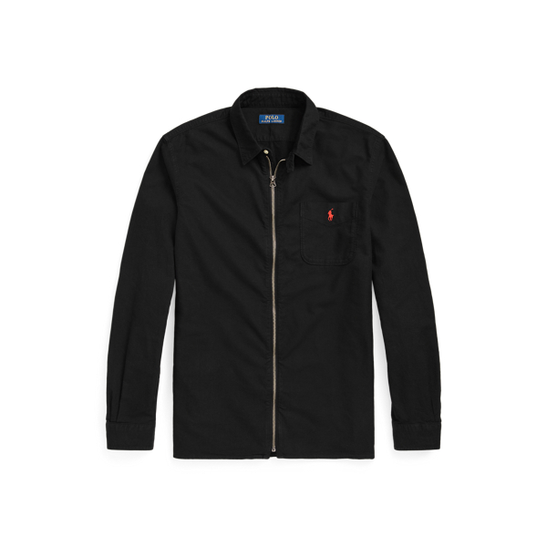Giacca a camicia Oxford con cerniera Polo Ralph Lauren in 1
