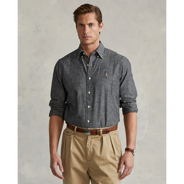 Classic Fit Chambray Shirt