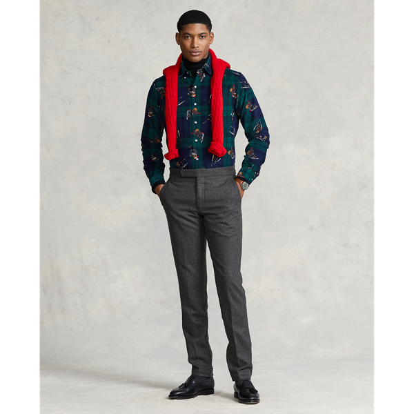 Chemise classique Polo Bear en velours Polo Ralph Lauren en Blackwatch Bears 4