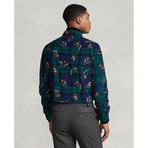 Chemise classique Polo Bear en velours Polo Ralph Lauren en Blackwatch Bears 5
