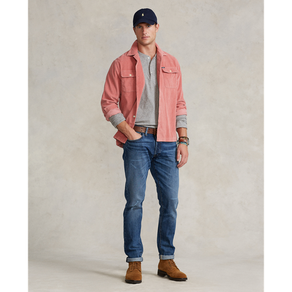 Pink Classic Fit Corduroy Camp Shirt Polo Ralph Lauren 4