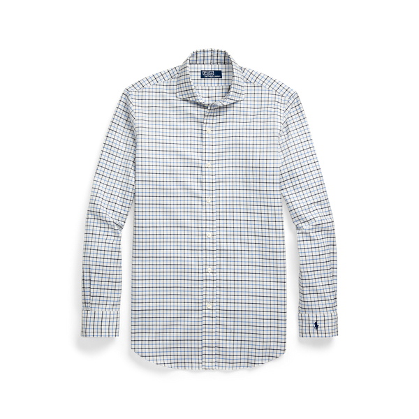Custom Fit Tattersall Twill Shirt Polo Ralph Lauren em 1