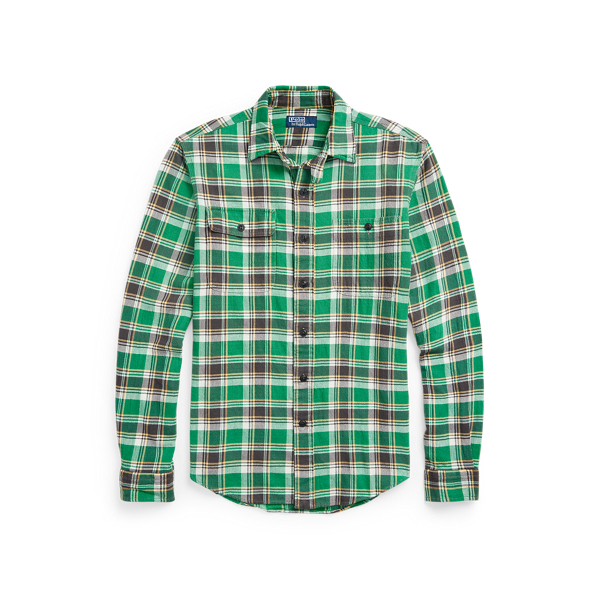 Chemise workwear &eacute;cossaise ajust&eacute;e serg&eacute; Polo Ralph Lauren en 1