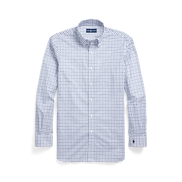 Custom Fit Tattersall Poplin Shirt