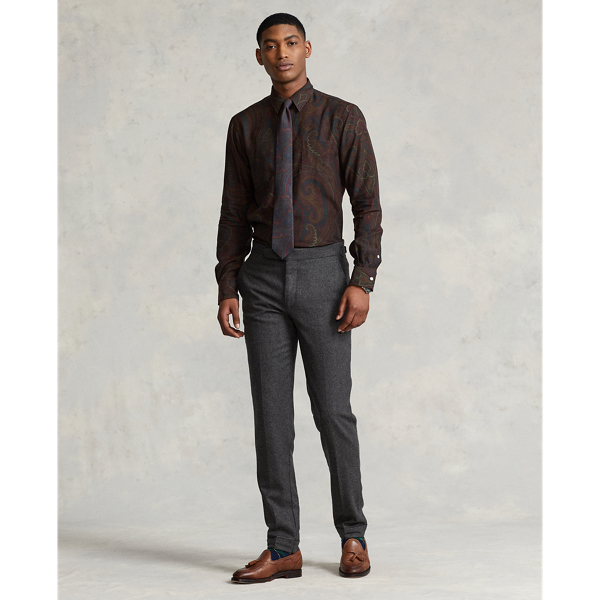 Madder Paisleys Custom Fit Paisley Twill Shirt Polo Ralph Lauren 4