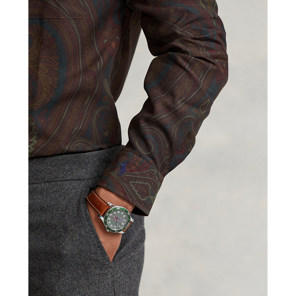 Madder Paisleys Custom Fit Paisley Twill Shirt Polo Ralph Lauren 6