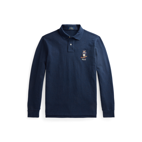 Custom slim fit Polo shirt met Polo Bear Polo Ralph Lauren in 1