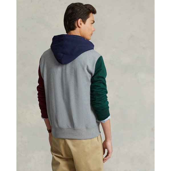 Sweat &agrave; capuche Polo Bear molleton Polo Ralph Lauren en Gris chin&eacute; multi 5