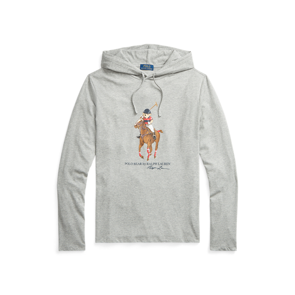 T-shirt &agrave; capuche Polo Bear en jersey Polo Ralph Lauren en Chin&eacute; Andover 2