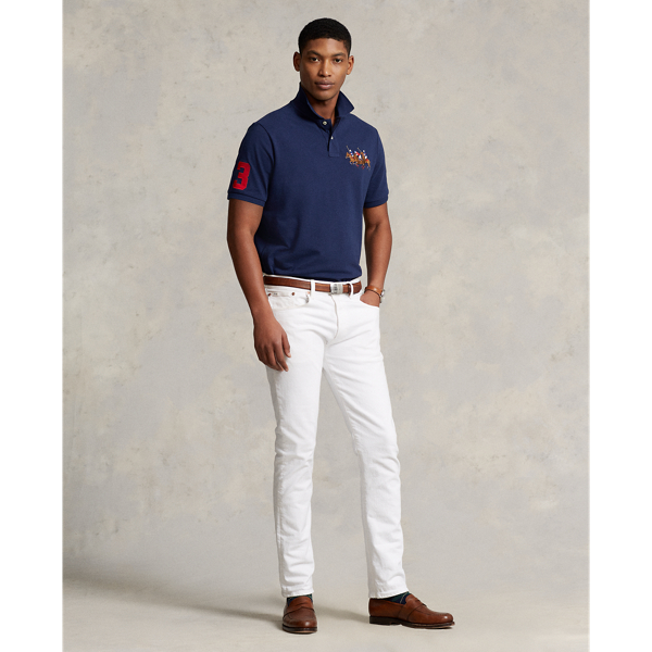 Newport Navy Classic Fit Triple-Pony Mesh Polo Shirt Polo Ralph Lauren 4
