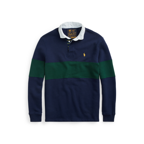 Sweatshirt de rugby colorida Polo Ralph Lauren em 1