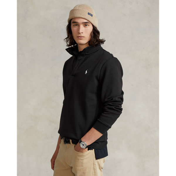 Double Knit Mockneck Sweatshirt