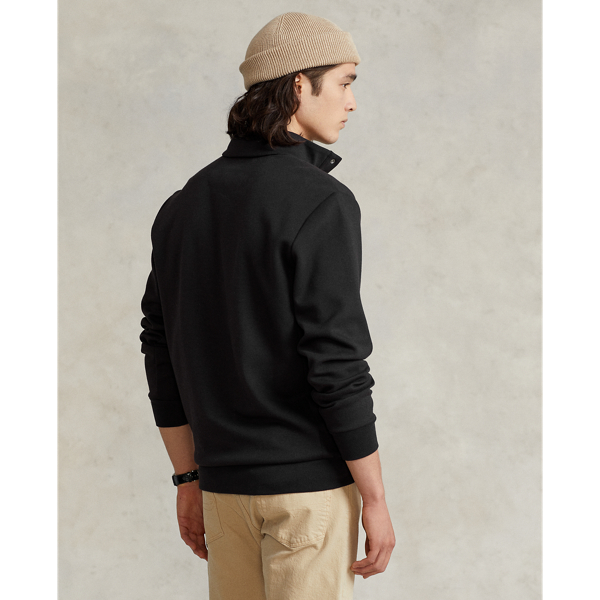Double-Knit Mockneck Sweatshirt