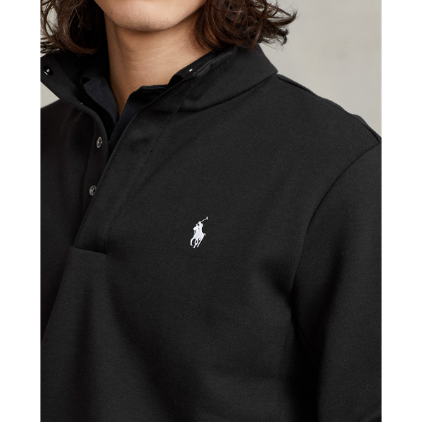 Polo Black Double-Knit Mockneck Sweatshirt Polo Ralph Lauren 6