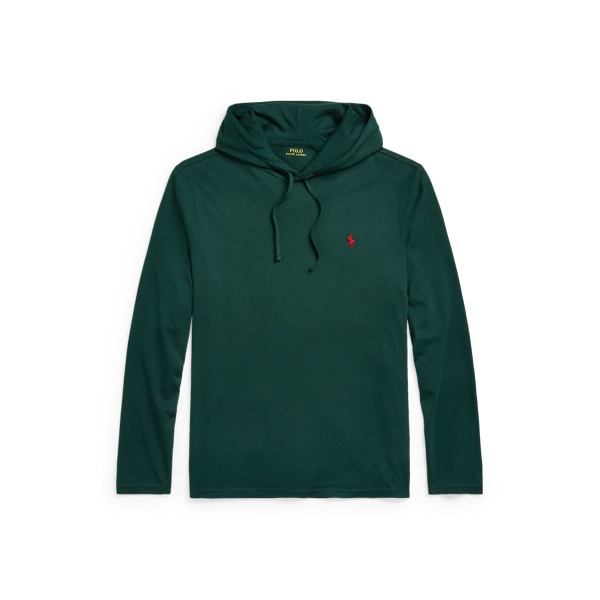 College Green Jersey Hooded T-Shirt Polo Ralph Lauren 2