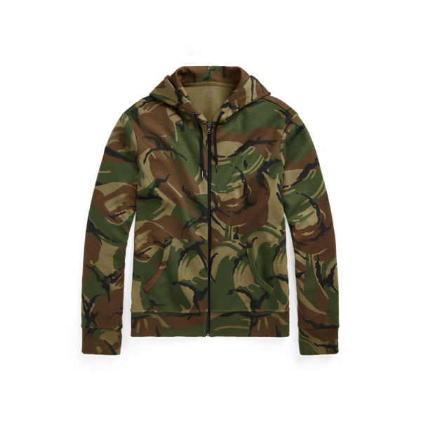 Camo Double Knit Hoodie for Men Ralph Lauren UK