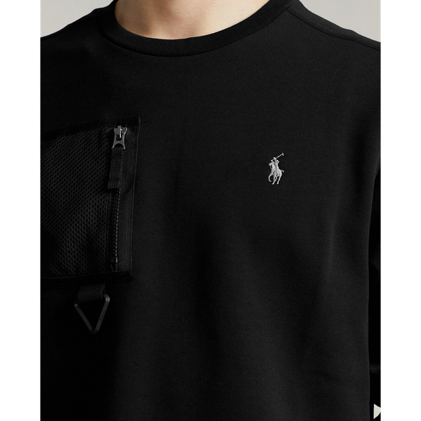 Sudadera h&iacute;brida Polo Ralph Lauren en Negro 6