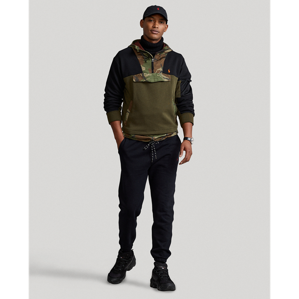Company Olive Hybrid Quarter-Zip Hoodie Polo Ralph Lauren 4