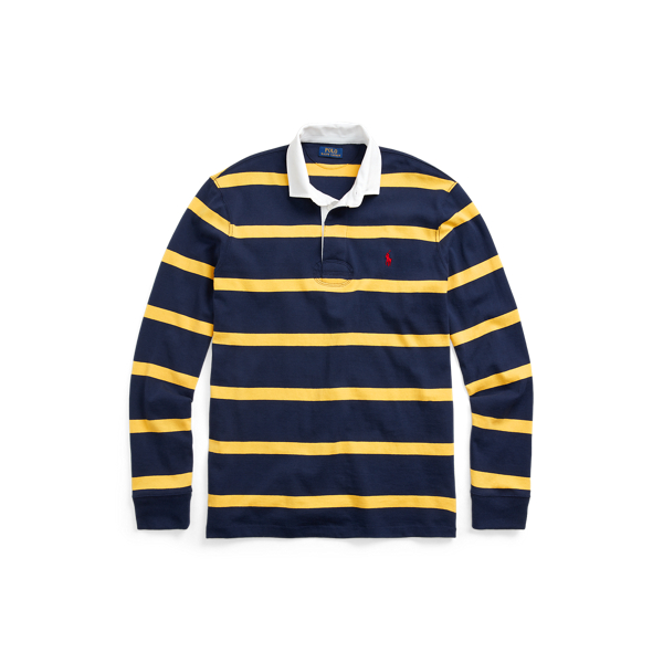 Ralph lauren rugby shirt yellow deals