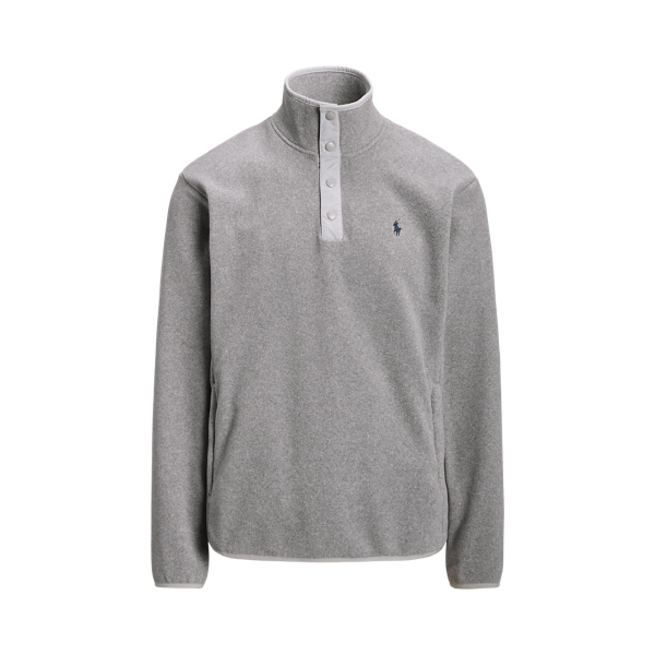 Fleece Mockneck Pullover Ralph Lauren