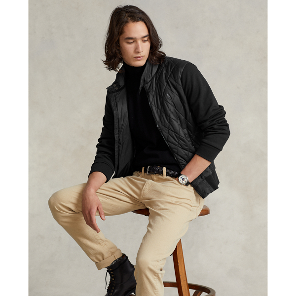 Quilted Hybrid Jacket
