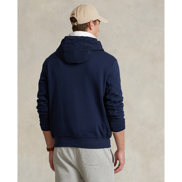 Felpa con cappuccio ibrida Polo Sport Polo Ralph Lauren in Blu navy crociera 5