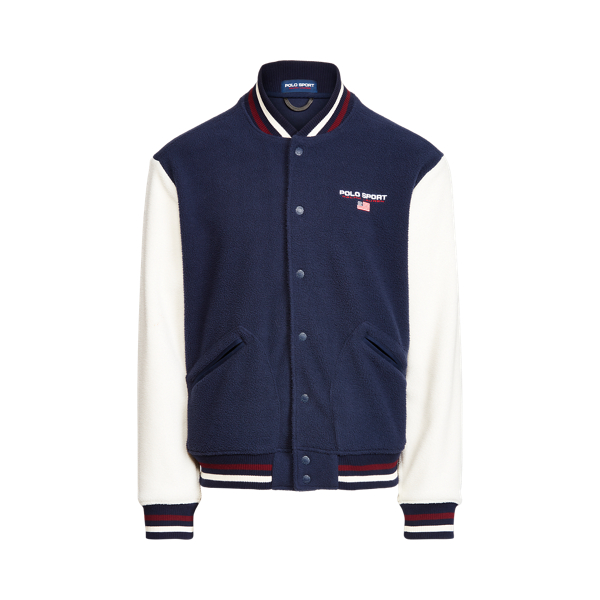 Polo Sport Fleece Baseball Jacket Polo Ralph Lauren em 1