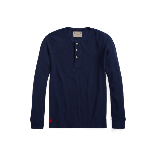 Waffle-Knit Henley shirt Polo Ralph Lauren 1