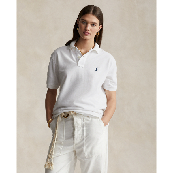 Original Fit Mesh Polo Shirt