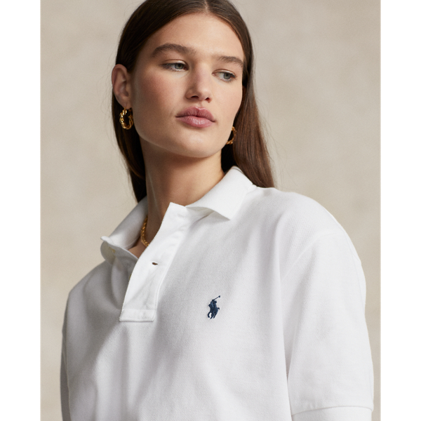 White Original Fit Mesh Polo Shirt Polo Ralph Lauren 9