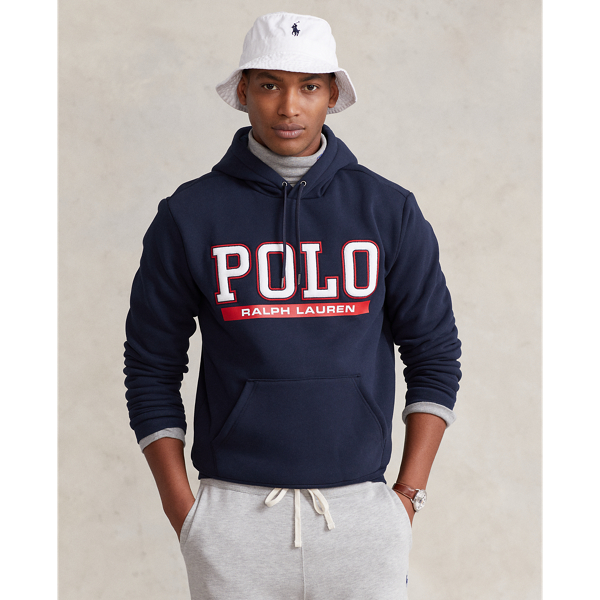 Ralph lauren fleece lined hoodie on sale