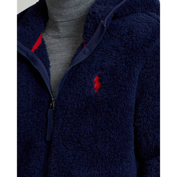 Cruise Navy Fleece Hooded Jacket Polo Ralph Lauren 6
