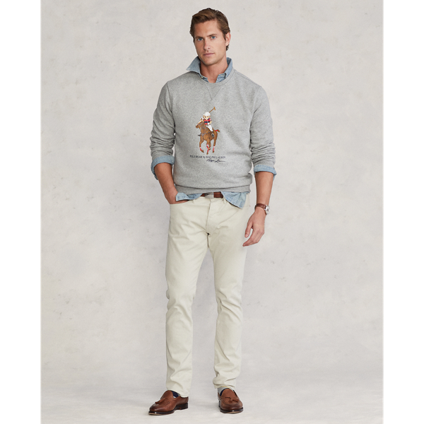 Sweatshirt mit Polo Bear und Big Pony Polo Ralph Lauren in Pferd Andover meliert 4