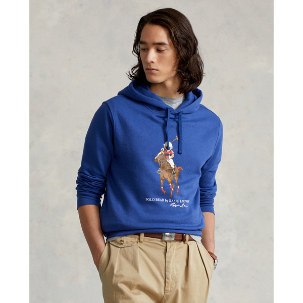 Polo Bear Big Pony Fleece Hoodie Ralph Lauren UK