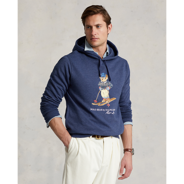 Ski Polo Bear Fleece Hoodie for Men Ralph Lauren UK