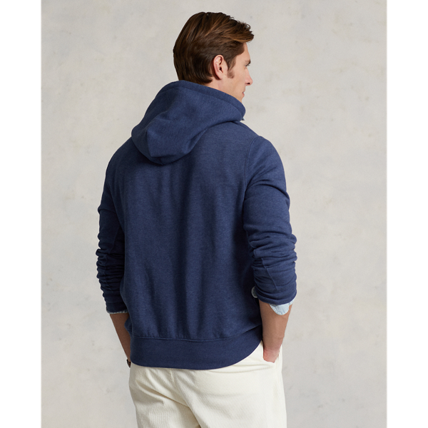 Fleece-Kapuzenpullover mit Ski Polo Bear Polo Ralph Lauren in Rustikales Navy&nbsp;meliert 5