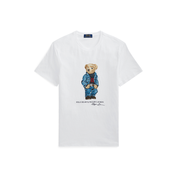 Custom Slim Fit Polo Bear Jersey T-Shirt Polo Ralph Lauren 1