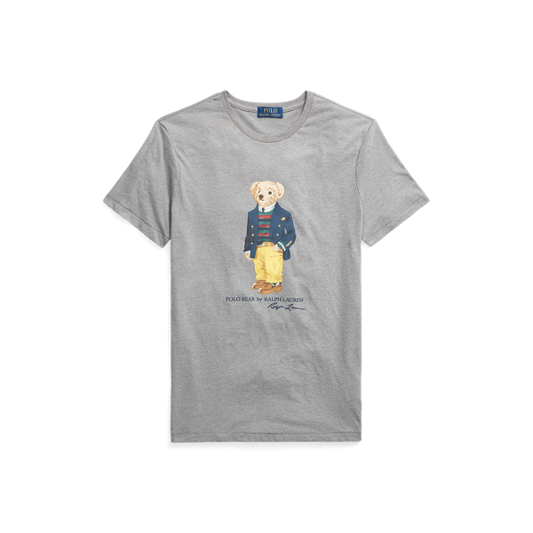 T-shirt Custom Slim Fit com Polo Bear Polo Ralph Lauren em 1