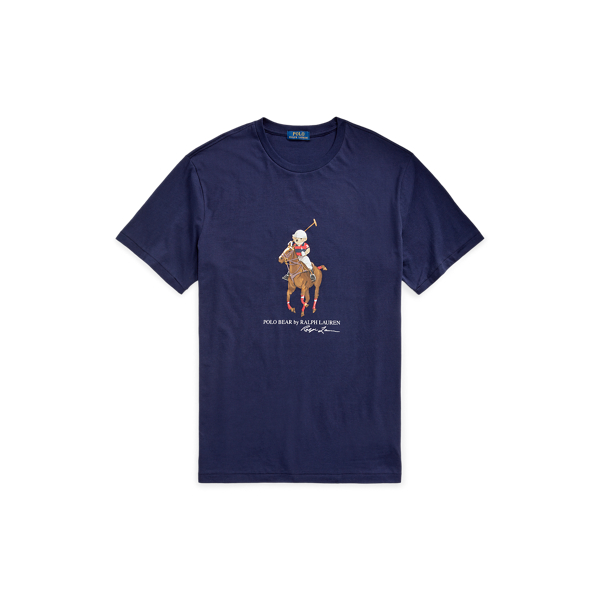 T-shirt Polo Bear et Big Pony en jersey Big & Tall en 1